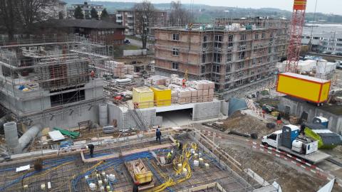 Trotz Kälte geht es vorwärts